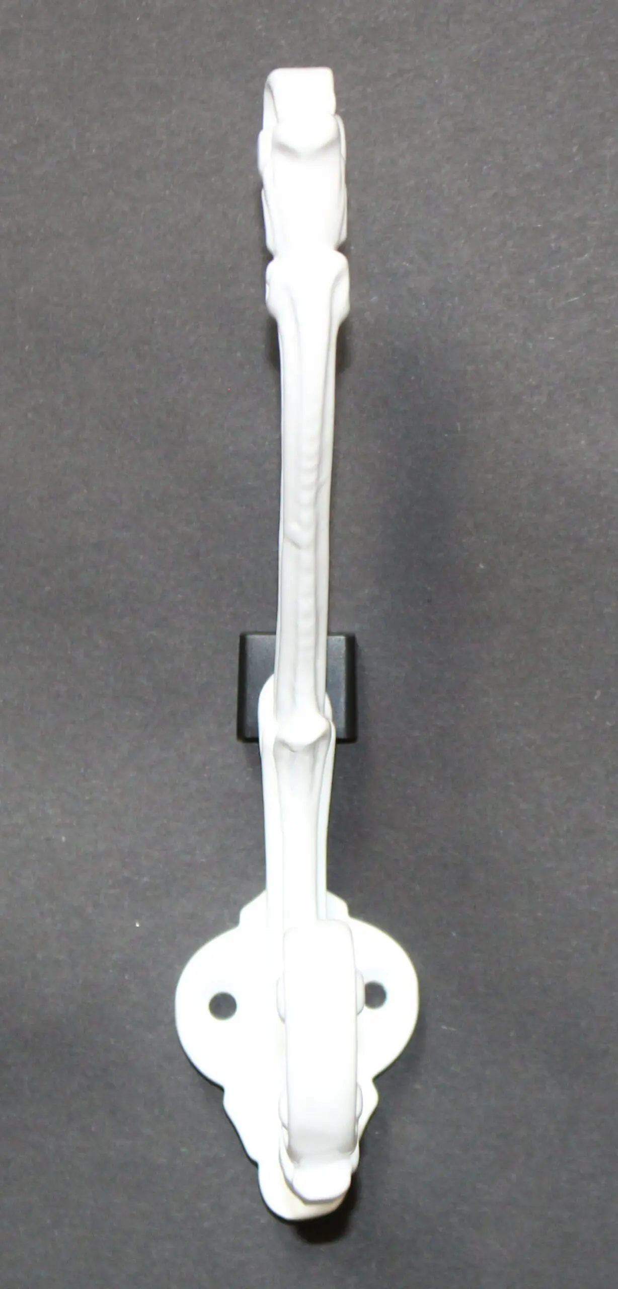 Kapstokhaak sierlijk, wit, gietijzer KH211 - Afbeelding 2