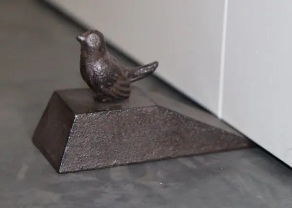 Deurstopper Vogel, Gietijzer BR16 - Afbeelding 4