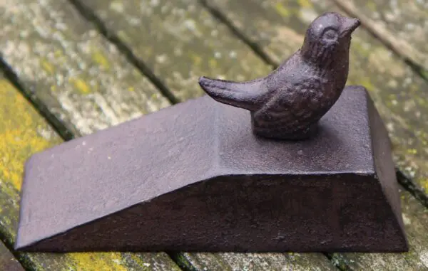 Deurstopper Vogel, Gietijzer BR16 - Afbeelding 5