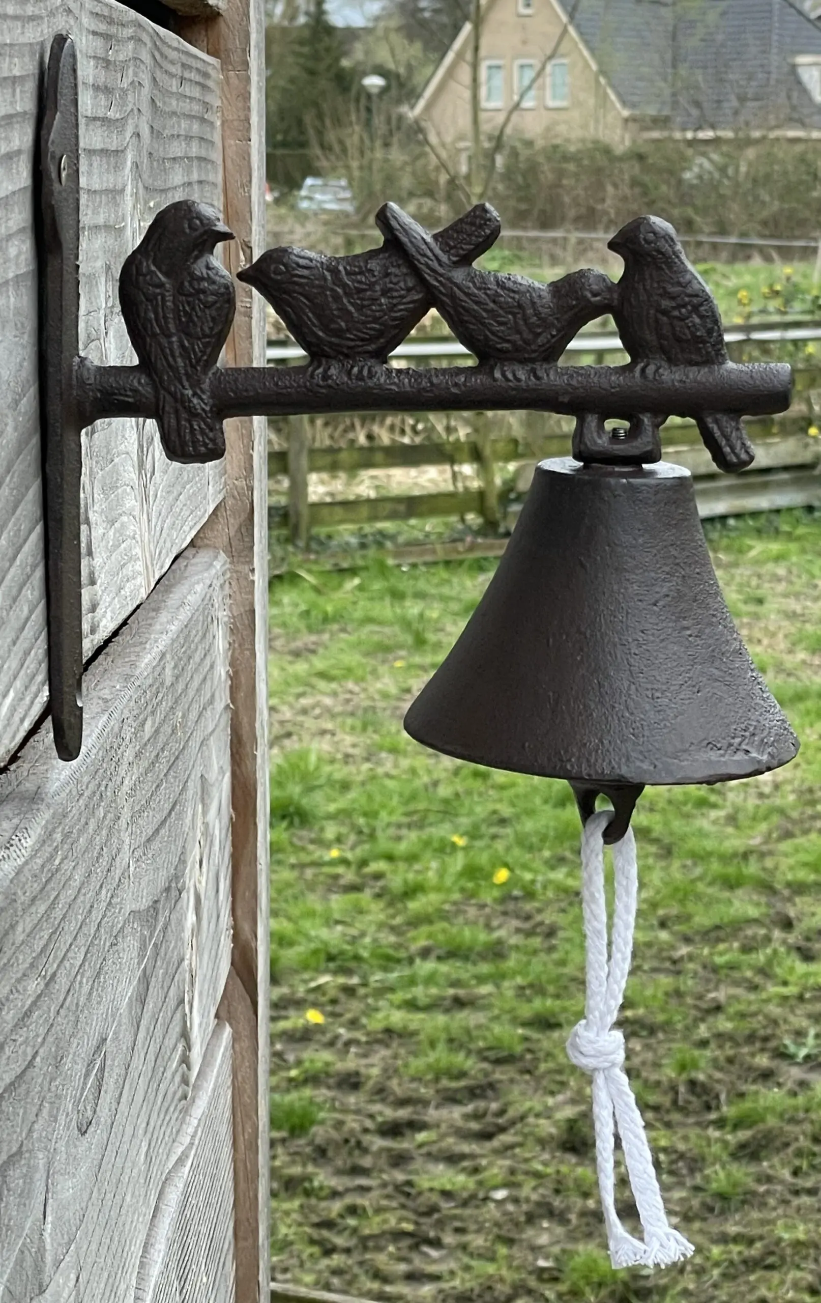 Deurbel Vogels, Gietijzer DB22 - Afbeelding 2