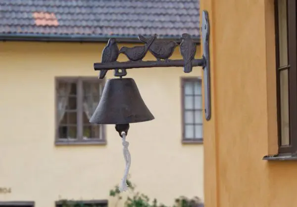 Deurbel Vogels, Gietijzer DB22 - Afbeelding 6