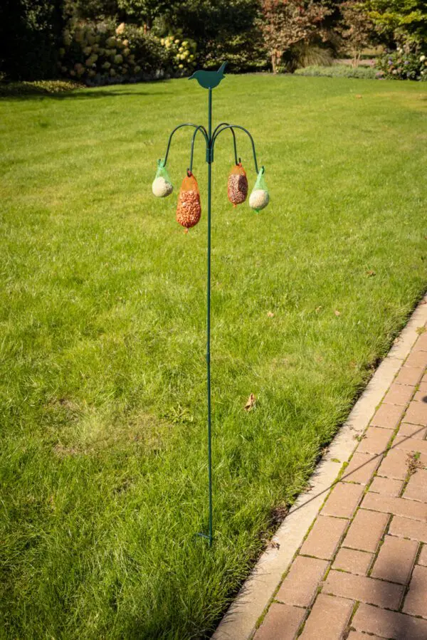 Voederstation vogel, met 4 haken FB145