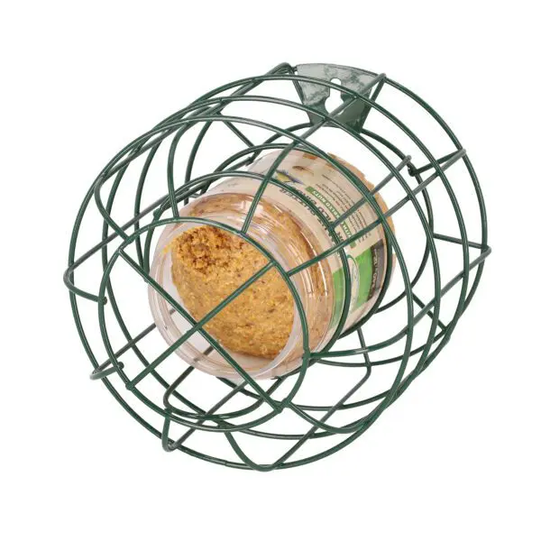 Selectieve pindakaaspot houder, metaal, groen FB289