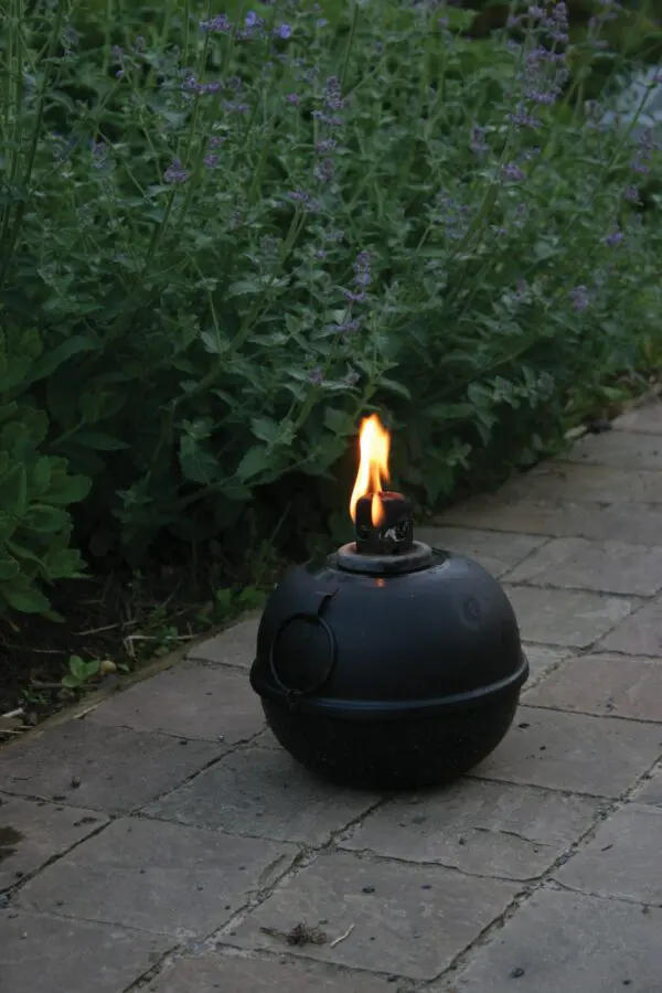 Tuimeltoorts, olielamp, oliebol, zwart, L   FF8Z - Afbeelding 3