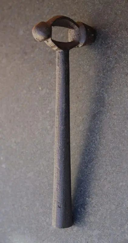 Flesopener hamer, gietijzer FG565 - Afbeelding 2