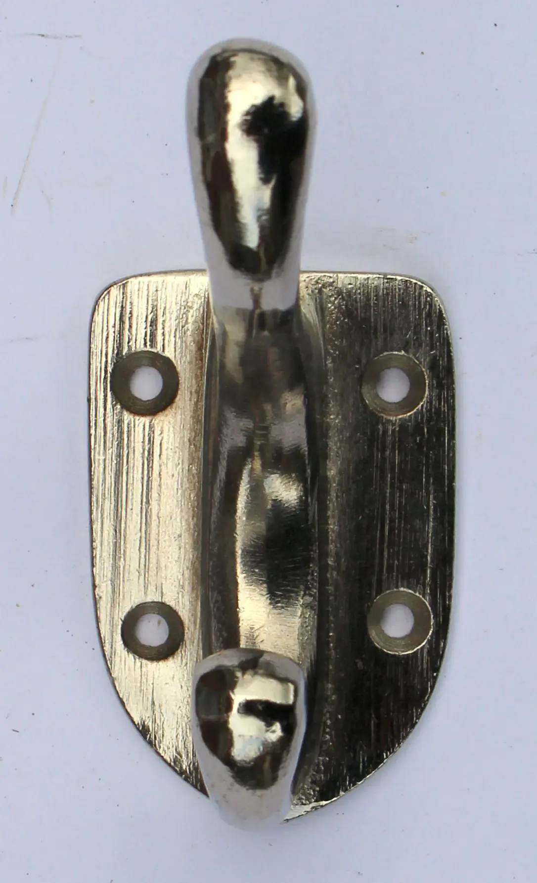 Kapstokhaak schild, zilver, gietijzer  KH332 - Afbeelding 5