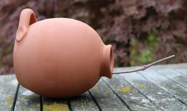 Nestkast, vogelpot voor Mezen en Mussen, steen NK14 - Afbeelding 6