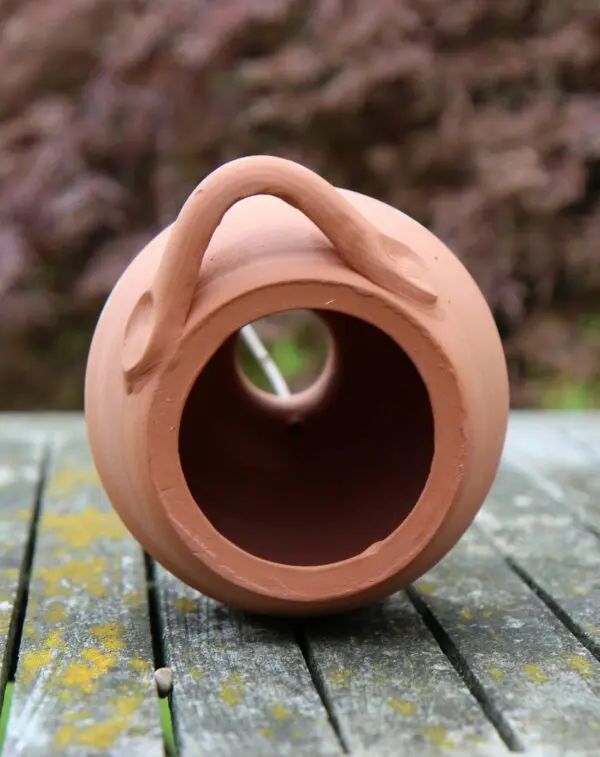 Nestkast, vogelpot voor Mezen en Mussen, steen NK14 - Afbeelding 5