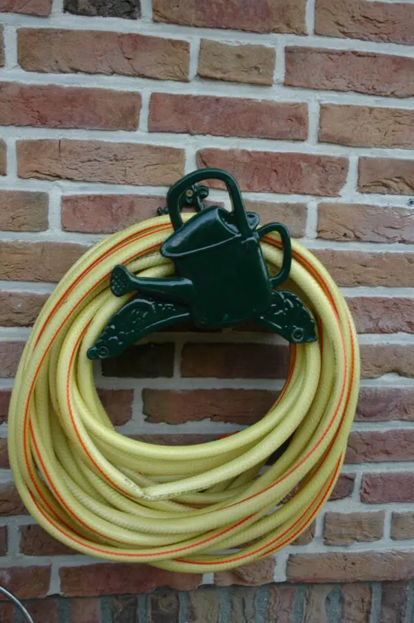 Tuinslanghouder, tuinslanghaspel gieter, gietijzer TG5G - Afbeelding 2