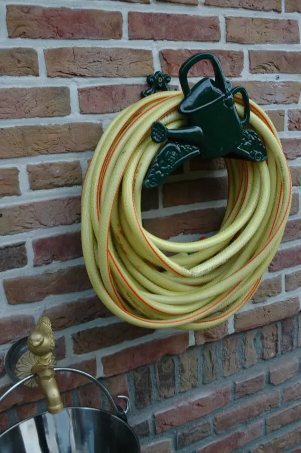 Tuinslanghouder, tuinslanghaspel gieter, gietijzer TG5G - Afbeelding 3