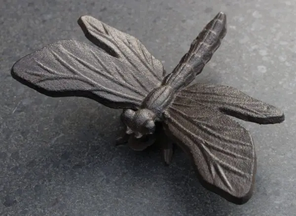 Libelle, staand en hangend, gietijzer LG310 - Afbeelding 2