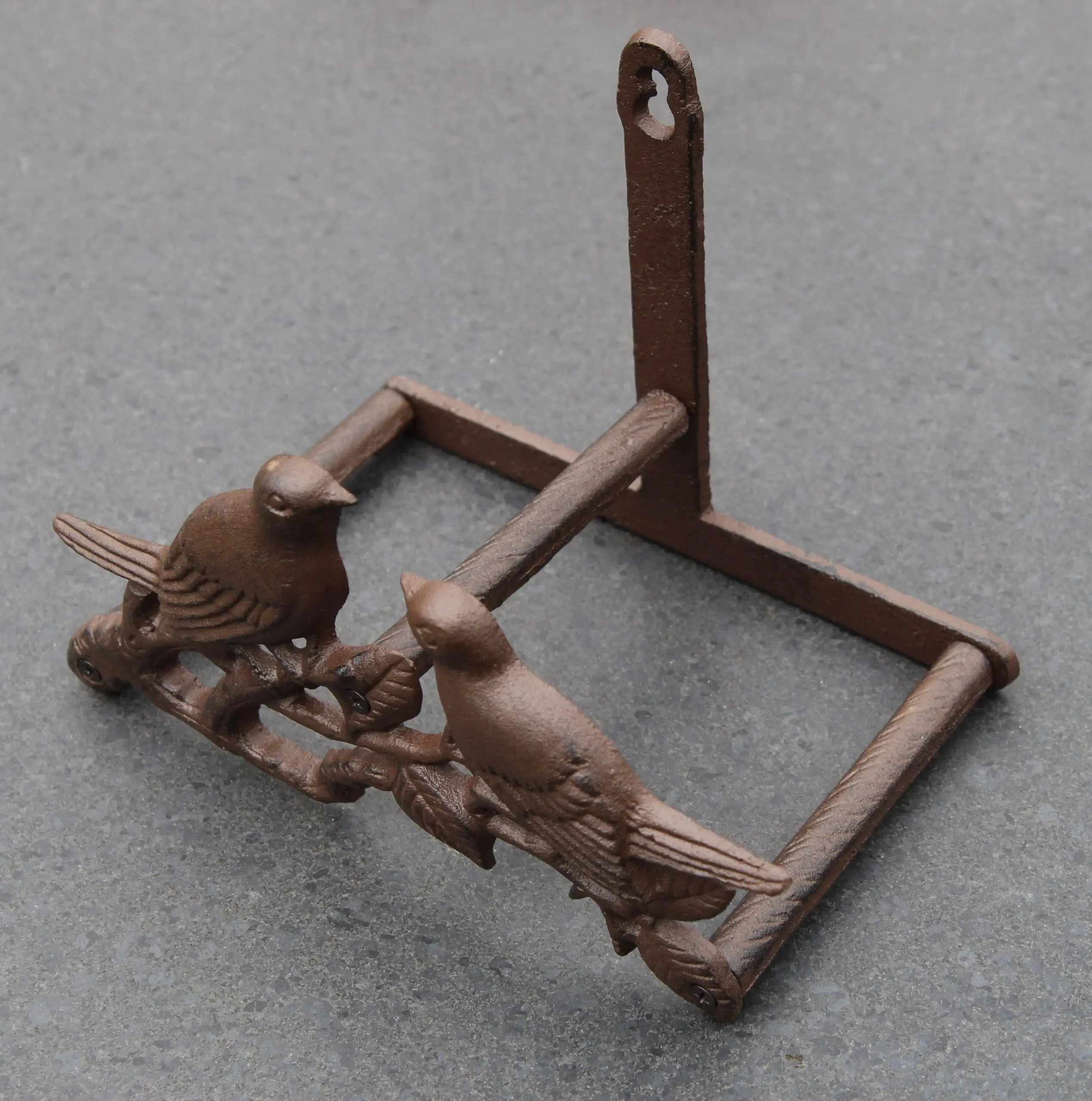 Tuinslanghouder, Haspel met 2 Vogels, Gietijzer TG111 - Afbeelding 2