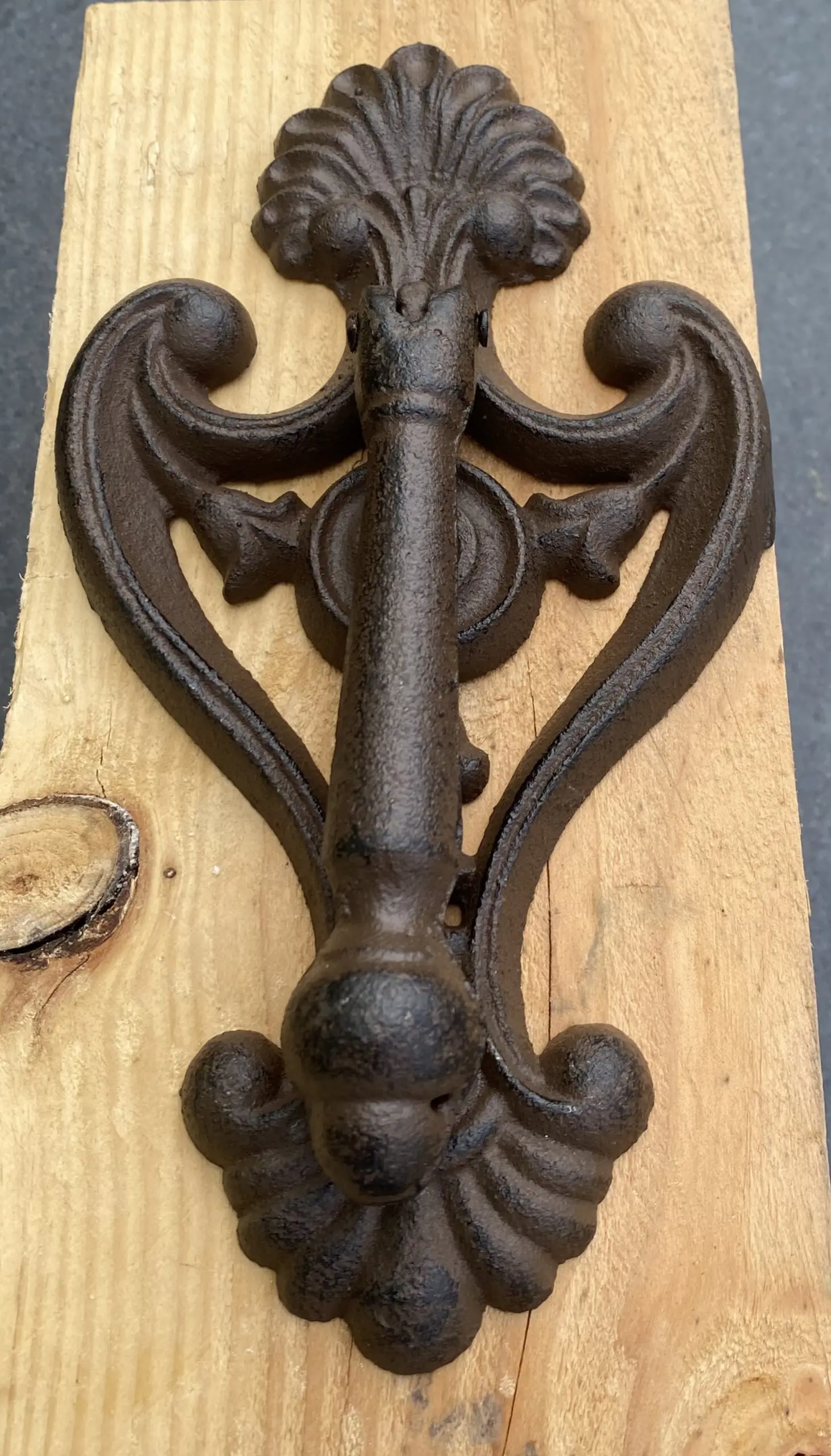 Deurklopper klassiek, gietijzer        DG149 - Afbeelding 2