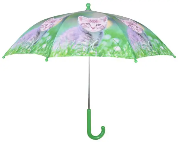 Kinderparaplu kitten, poesjes KG160JP - Afbeelding 2