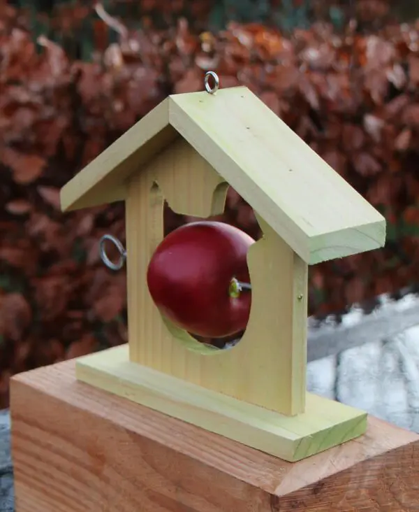Vogelvoerhanger voor een appel met 'vogel' gat FB12V - Afbeelding 8