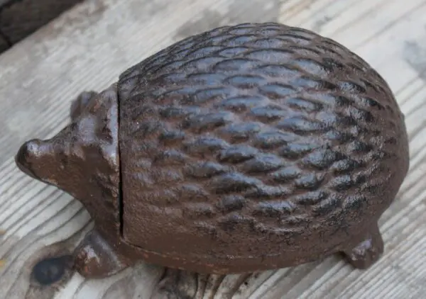 Sleutelverstopdoosje egel, gietijzer LH140E - Afbeelding 5