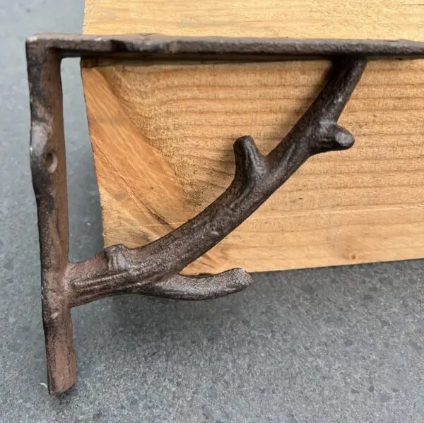 Plankdrager boomtak, tak, 14.2 cm. gietijzer PD1147 - Afbeelding 5