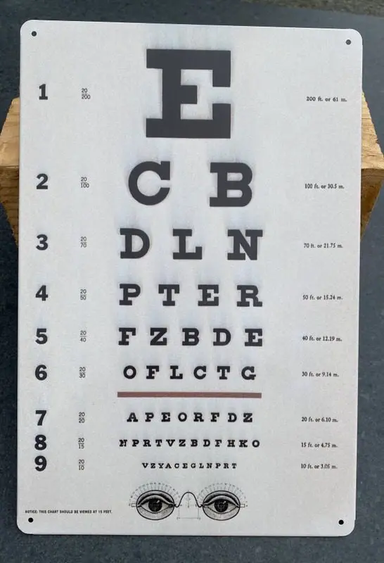 Tekstbord: "Opticien" TB1533 - Afbeelding 2