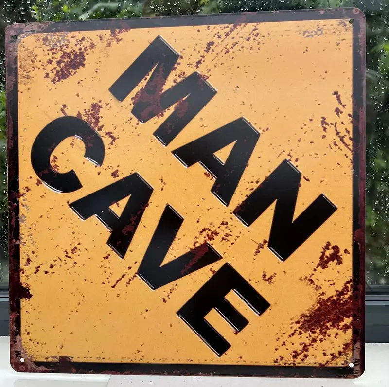 Tekstbord: "Mancave" TB425 - Afbeelding 2