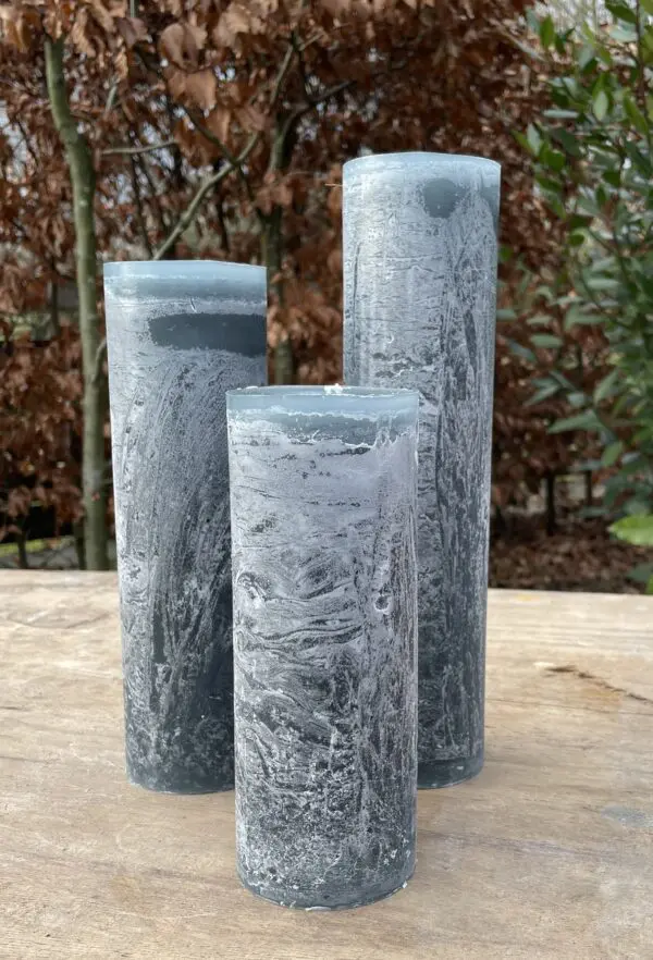 Krulkaars, Bika Kaarsen, set van 3, Pijnboompit 333141 - Afbeelding 4