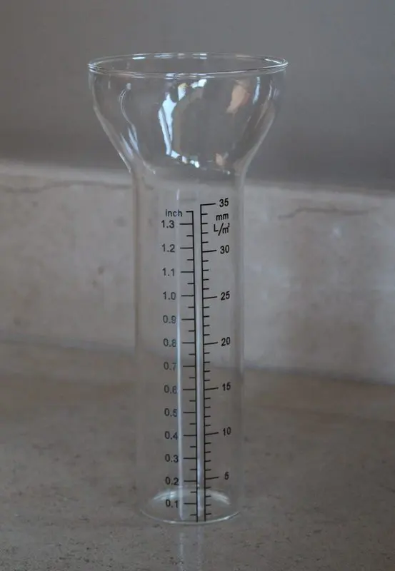 Universeel regenmeterglas, glas regenmeter RM097