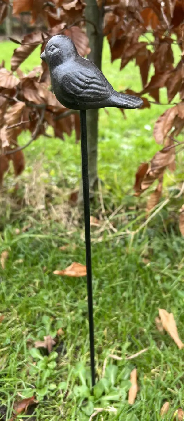 Tuinsteker vogel, gietijzer SV308A - Afbeelding 4