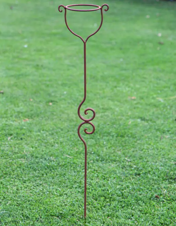 Bloempothouder op hoge steker, 116cm. BPH373 - Afbeelding 4