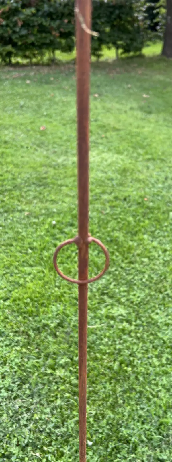 Plantensteun Franse Lelie met 2 ogen, 114,5 cm. PS530 - Afbeelding 2