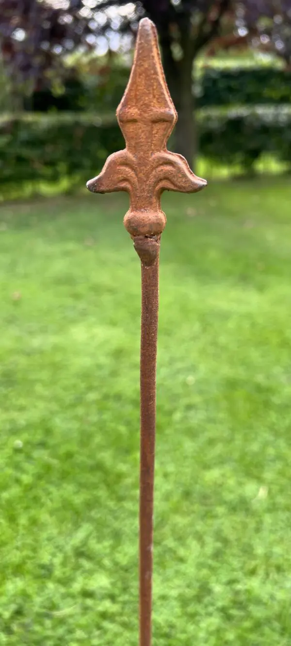 Plantensteun Franse Lelie met 2 ogen, 116 cm. PS531