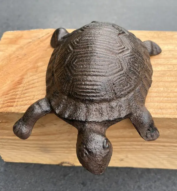 Dierenbeeld schildpad, gietijzer, groot  SG315