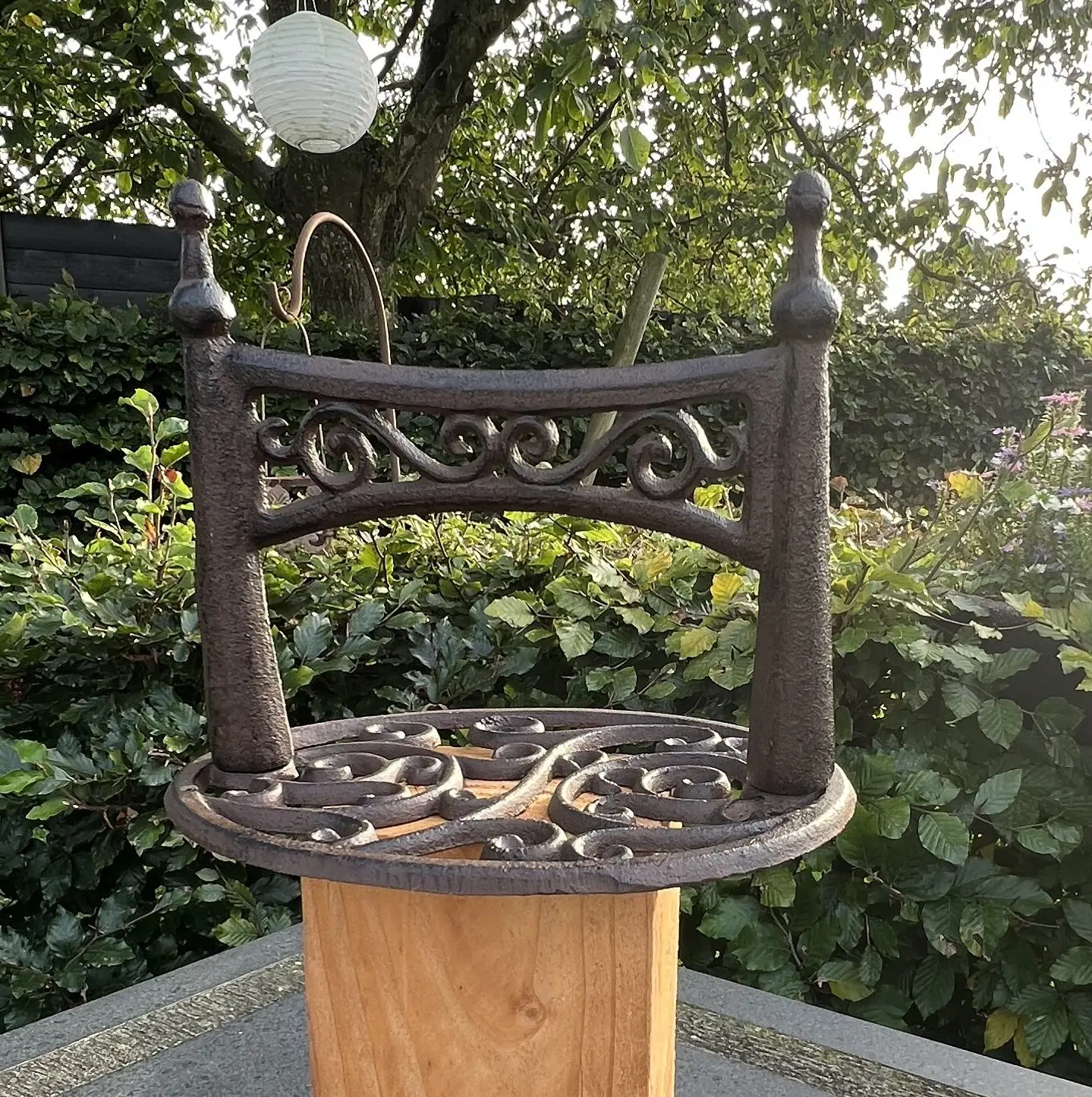 Schoenschraper, Laarzenschraper ellips, gietijzer LH73 - Afbeelding 4