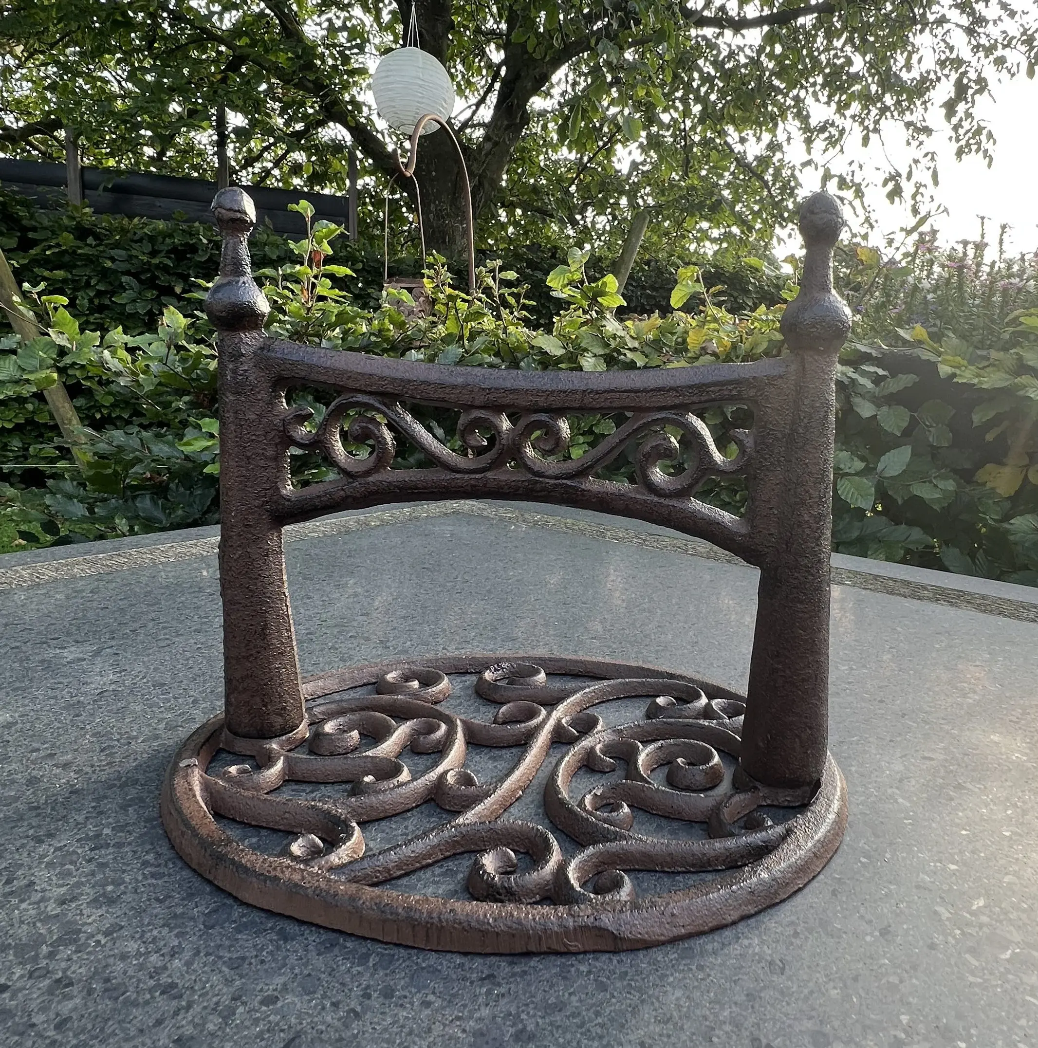 Schoenschraper, Laarzenschraper ellips, gietijzer LH73 - Afbeelding 6