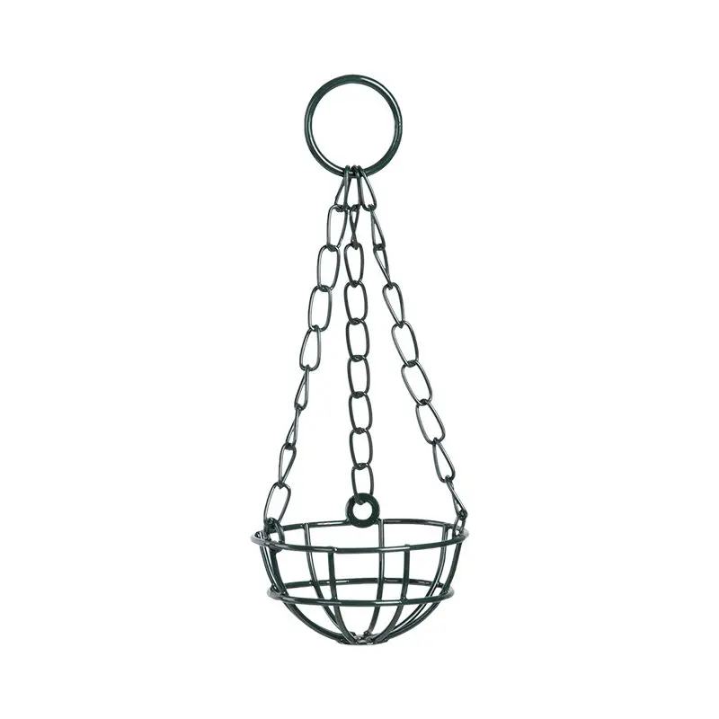 Vogelvoerhanger, vetbolhouder, halfopen, metaal FB479 - Afbeelding 3