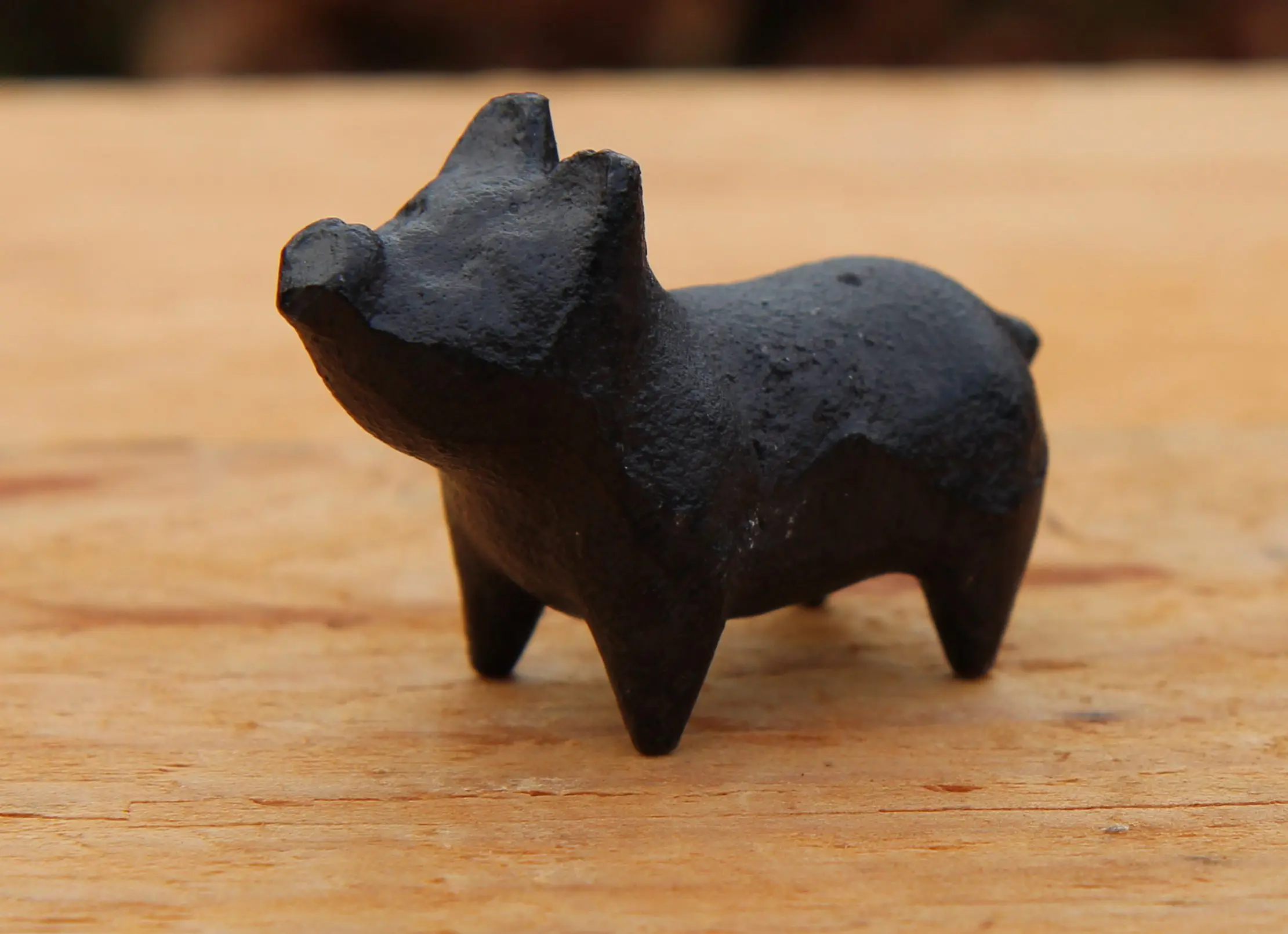 Varken, 6 cm. gietijzer VG712B - Afbeelding 3