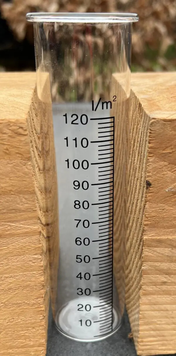 Universeel regenmeterglas, glas regenmeter RM095 - Afbeelding 2