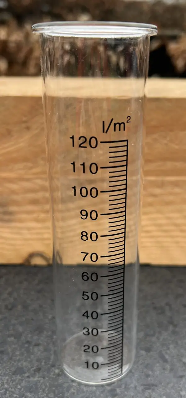 Universeel regenmeterglas, glas regenmeter RM095