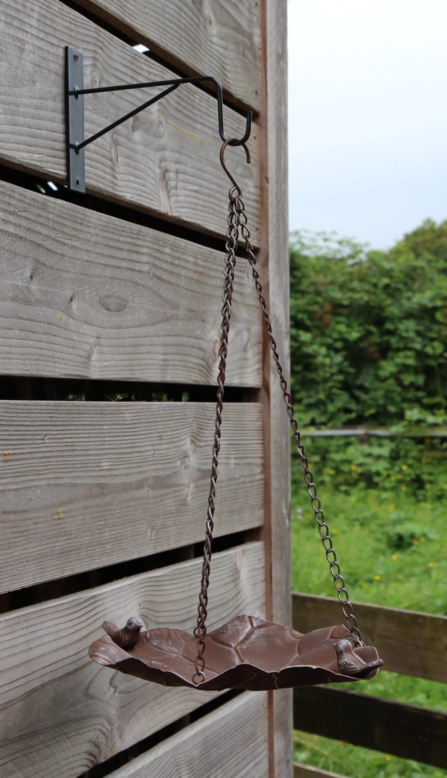 Wandhaak 21,4 cm. metaal, zwart BPH124 - Afbeelding 2