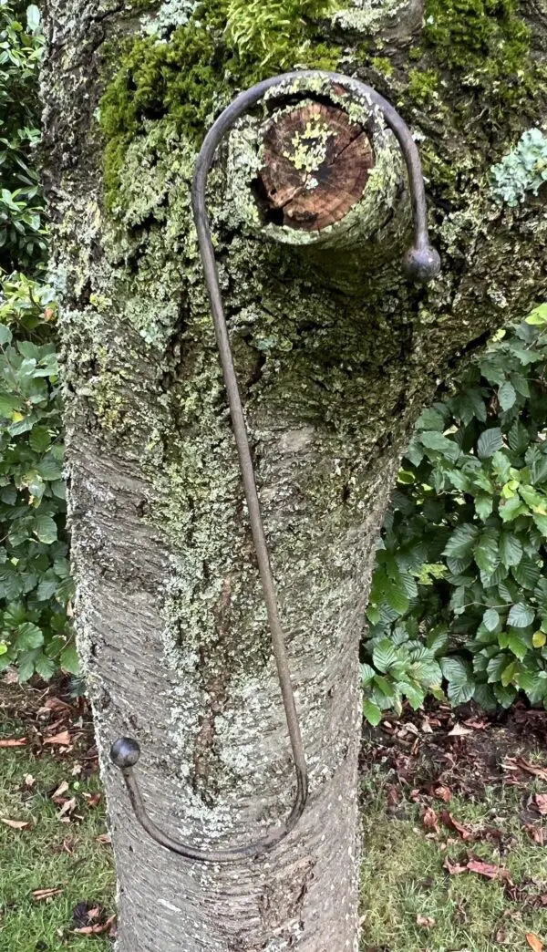 S-haak, metaal, 32,5 cm. bruin SH128 - Afbeelding 4
