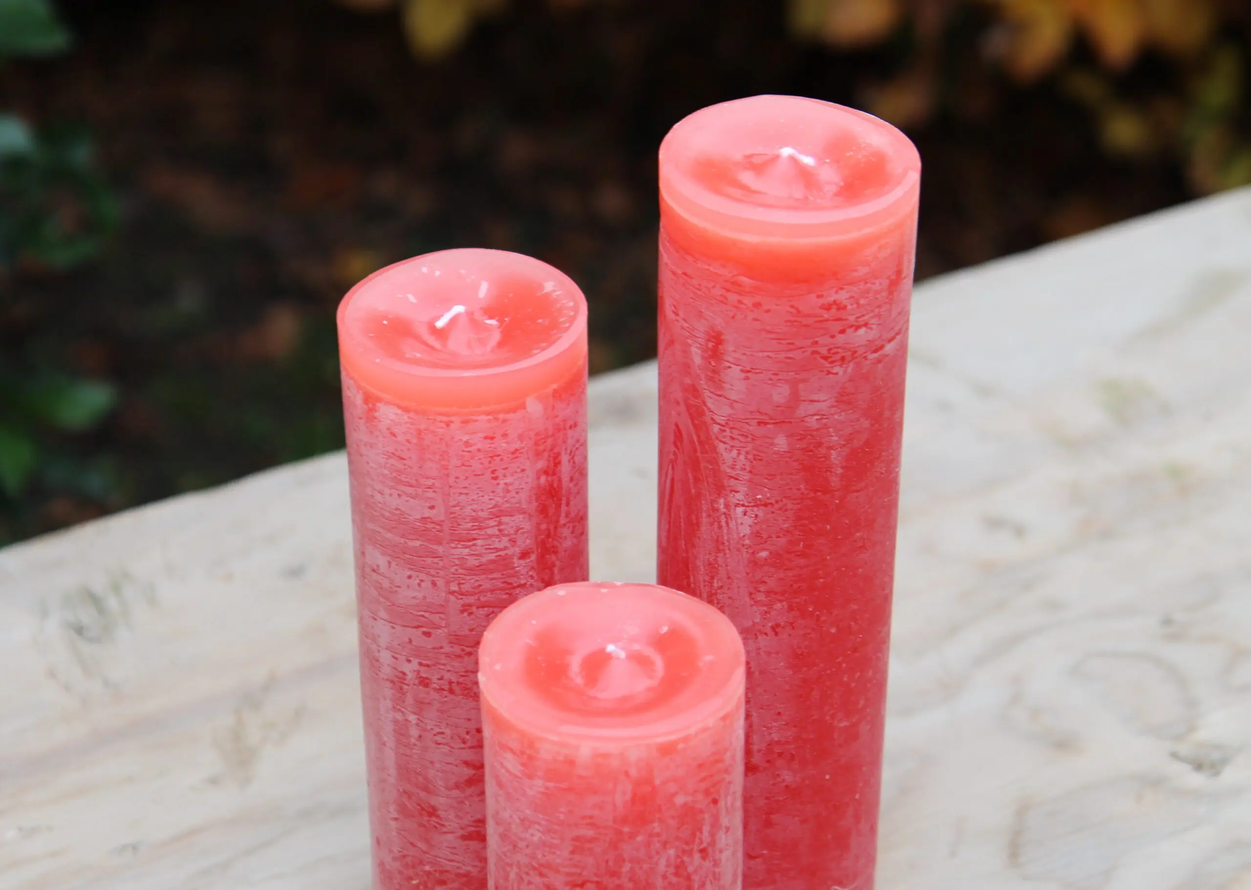 Krulkaars, Bika Kaarsen, set van 3, blood oranje iced  333135 - Afbeelding 4