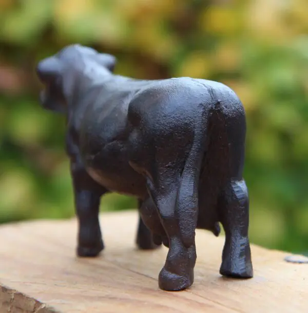 Dierenbeeld koe, gietijzer  KG307 - Afbeelding 7