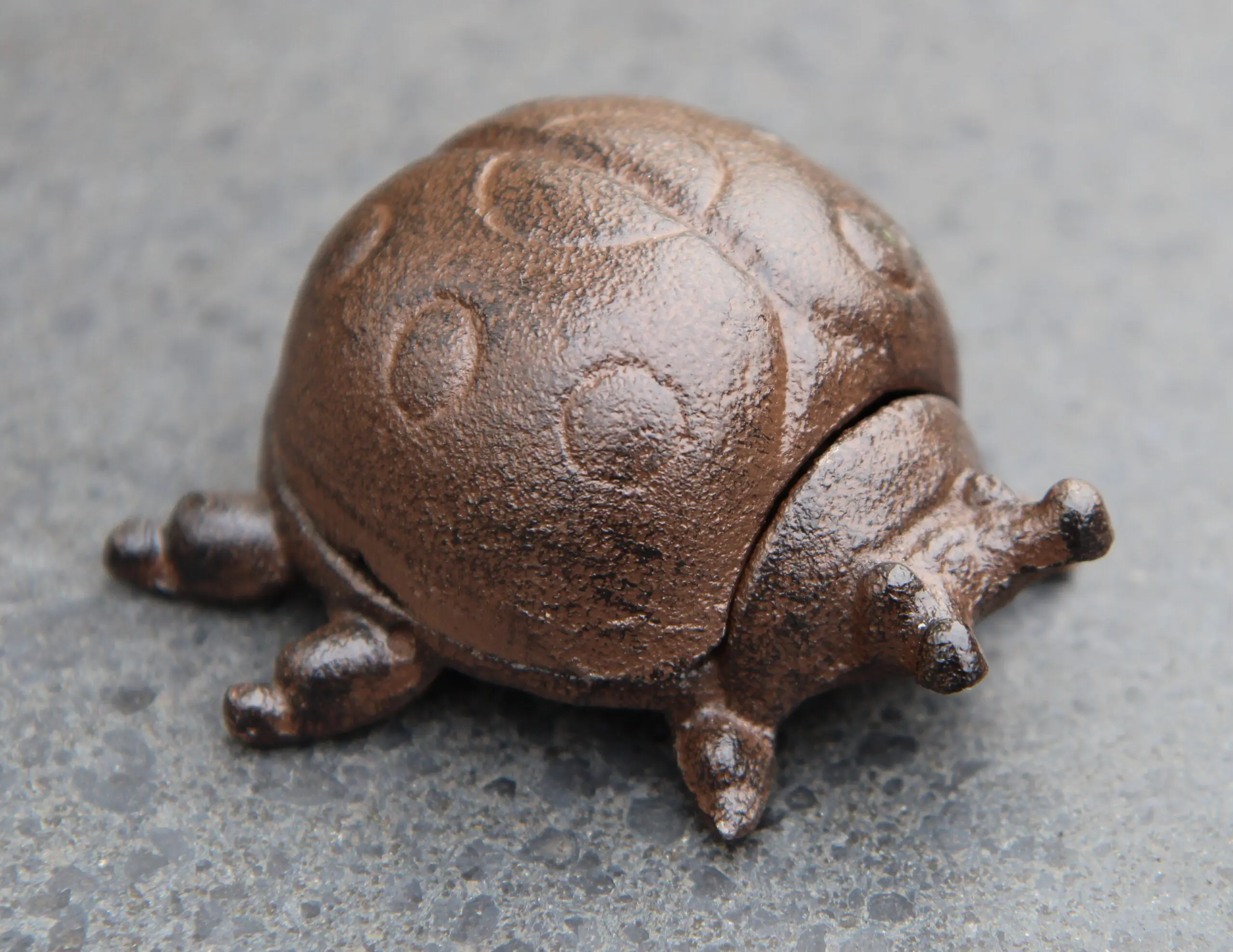 Sleutelverstopdoosje lieveheersbeestje, gietijzer SP210 - Afbeelding 3