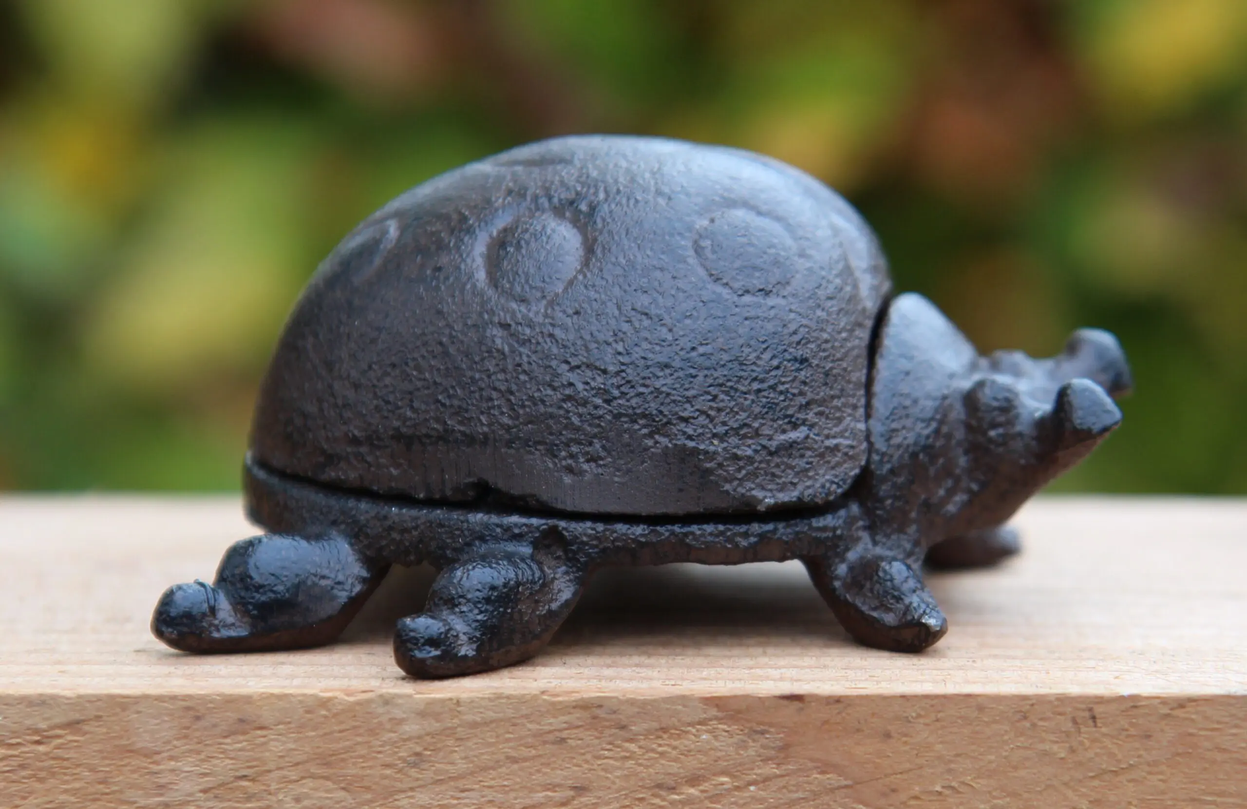 Sleutelverstopdoosje lieveheersbeestje, gietijzer SP210 - Afbeelding 4