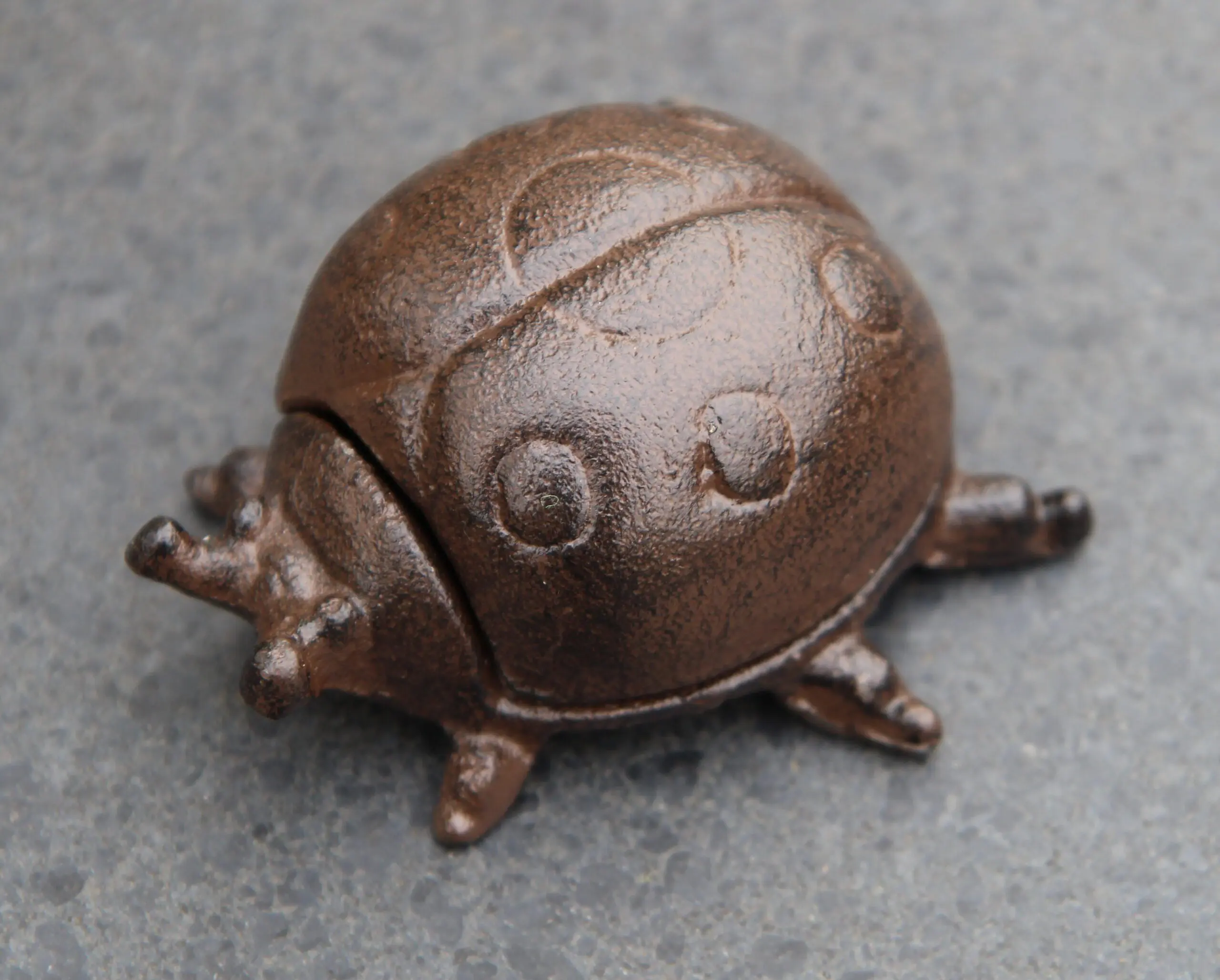 Sleutelverstopdoosje lieveheersbeestje, gietijzer SP210 - Afbeelding 2