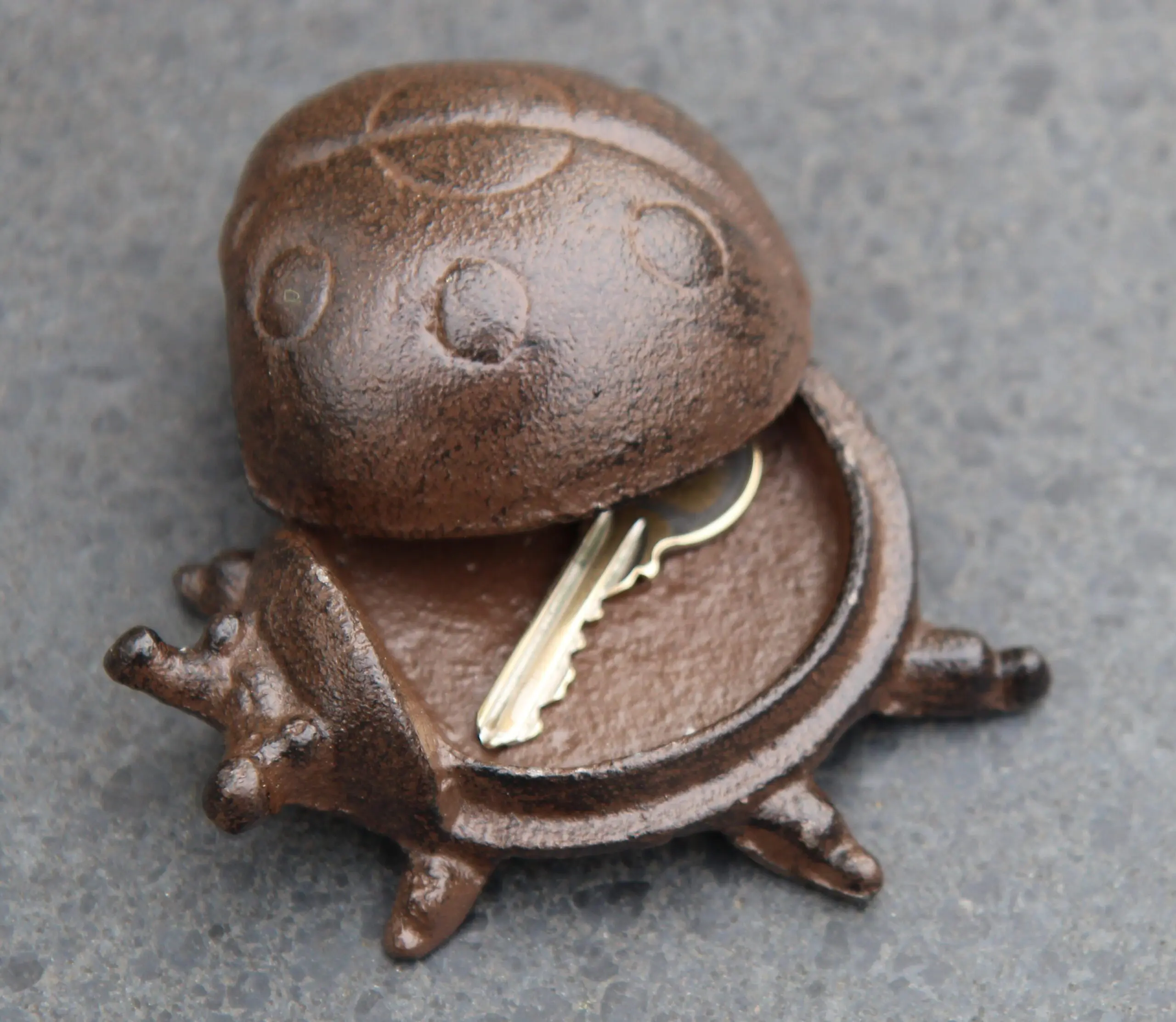 Sleutelverstopdoosje lieveheersbeestje, gietijzer SP210