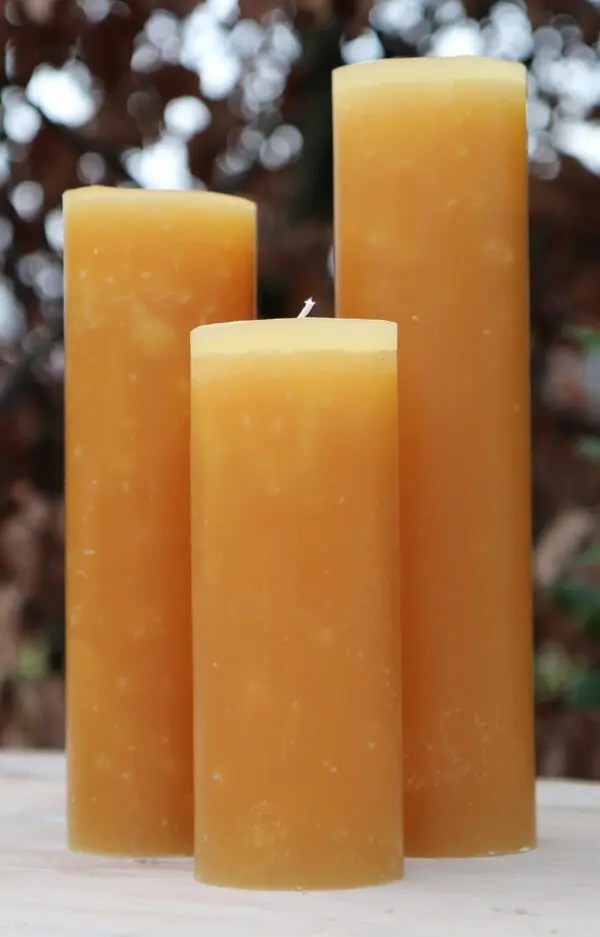 Krulkaars, Bika Kaarsen, set van 3, Lark Glad 333125G
