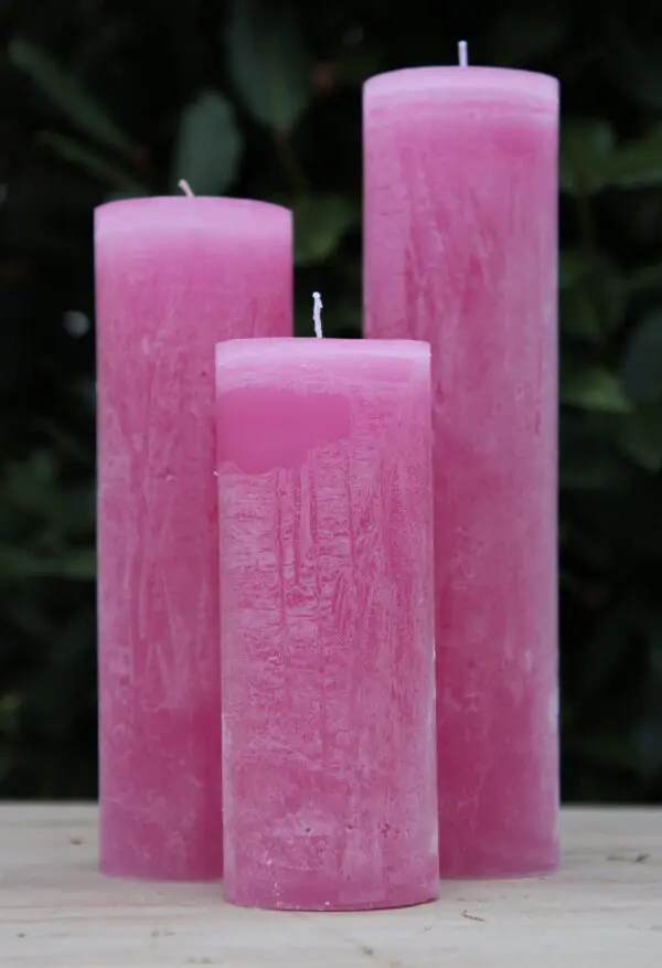 Krulkaars, Bika Kaarsen, set van 3, Grenadine 333170 - Afbeelding 5