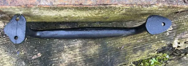 Handgreep 24 cm robuust, gietijzer, zwart  HG186 - Afbeelding 4