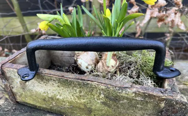 Handgreep 24 cm robuust, gietijzer, zwart  HG186 - Afbeelding 5
