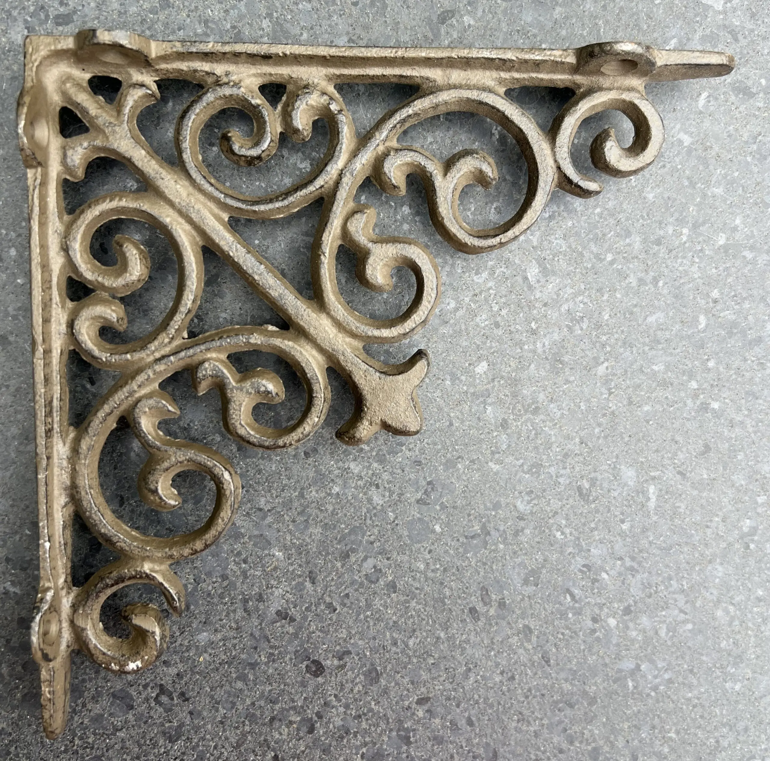 Plankdrager vierkant 18,3 cm, gietijzer PD175 - Afbeelding 7