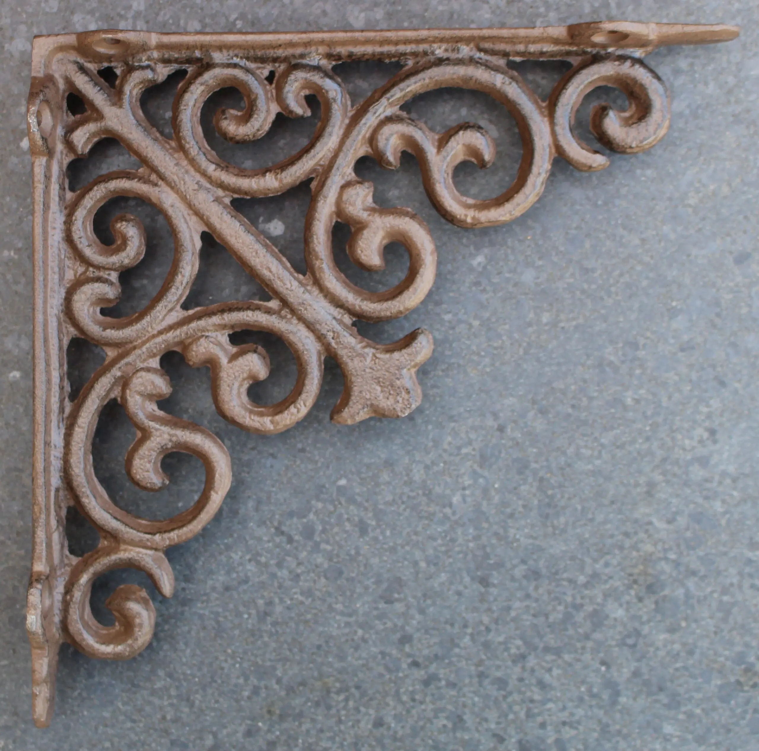 Plankdrager vierkant 18,3 cm, gietijzer PD175 - Afbeelding 9